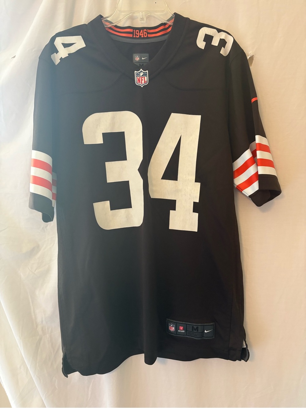 Nike NFL Jerome Ford Cleveland Browns #34 Jersey